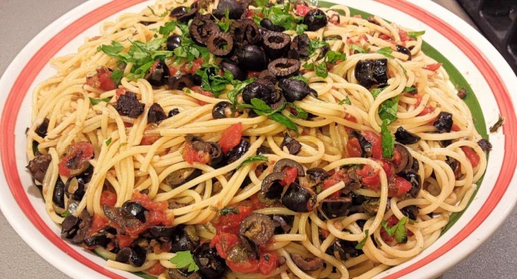 Pasta. What else? 