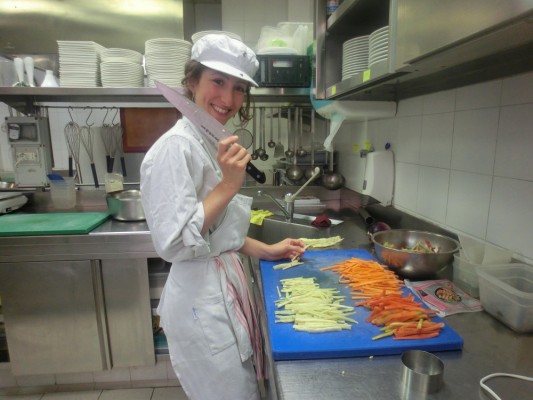A day with a veggy chef!