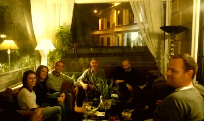 Welcome Aperitivo to Rome with Free Conversation Exchange